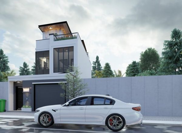 Nhà ống đẹp mặt bằng