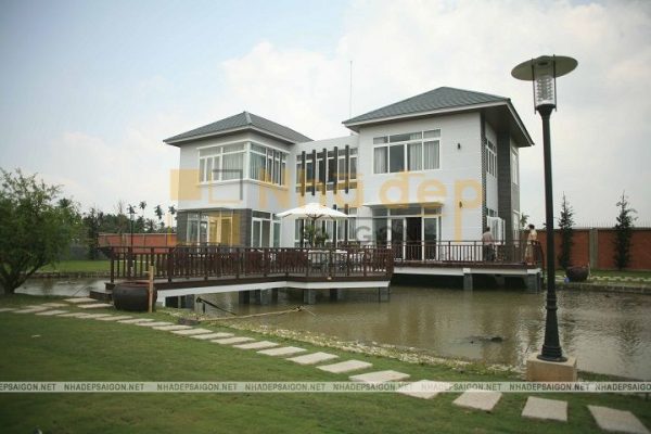 Mẫu biệt thự của chú Ngân – Bình Chánh fo Nhà Đẹp Sài Gòn thi công