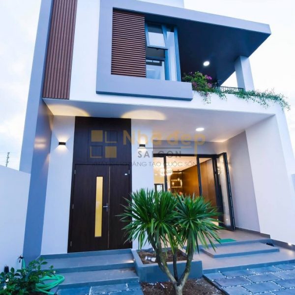 Mẫu nhà phố của anh Tuy – Hóc Môn do Nhà Đẹp Sài Gòn thiết kế và thi công