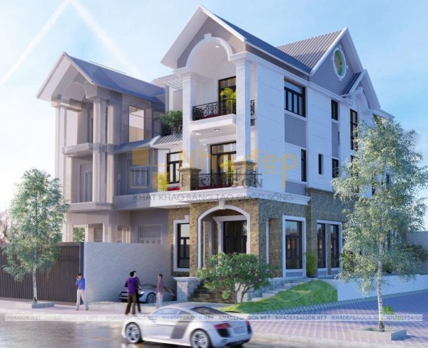 Biệt thự phố đẹp - mẫu 6