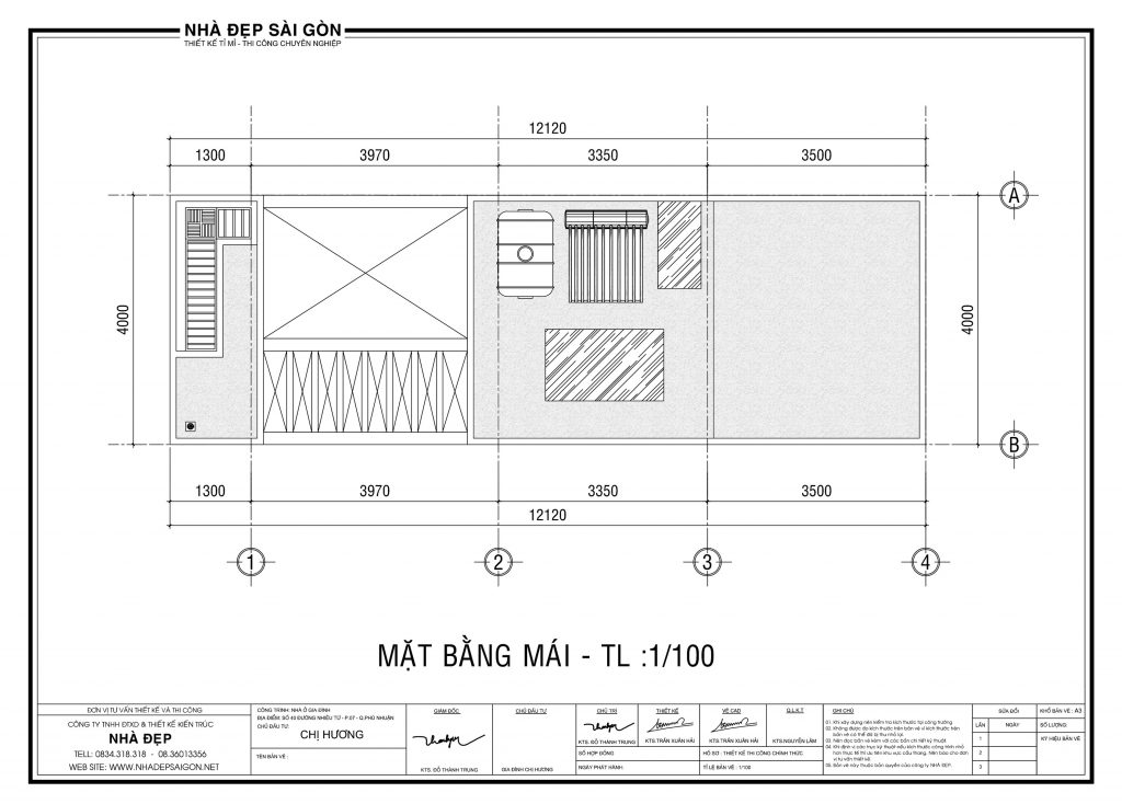  mái nhà phố 40m2