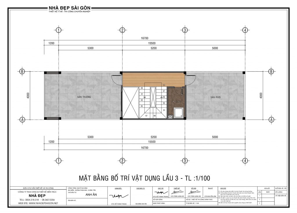 Thiết kế nhà 4x18 