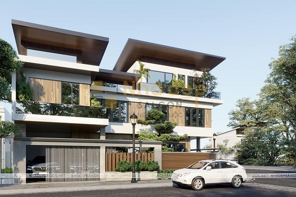 Mẫu nhà 1 trệt 2 lầu