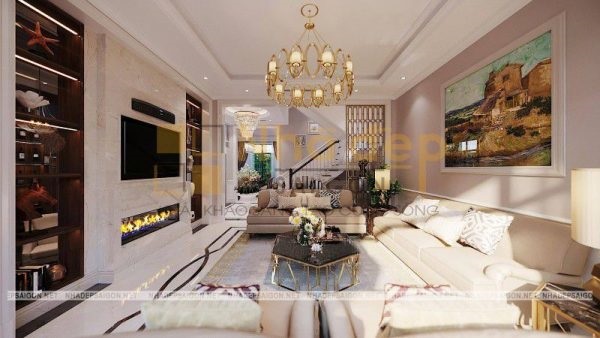 Mẫu nhà 4x22 – phong cách kiến trúc tân cổ điển