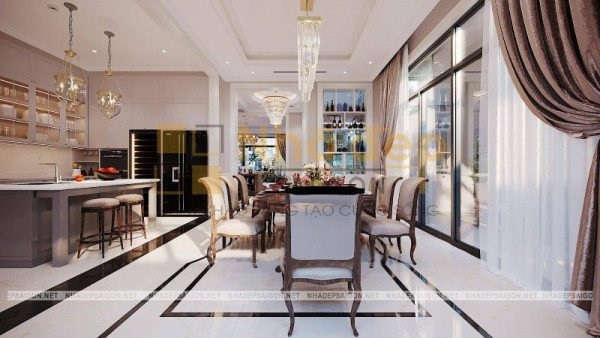 Kiến trúc tân cổ điển luôn toát lên sự sang trọng và cuốn hút