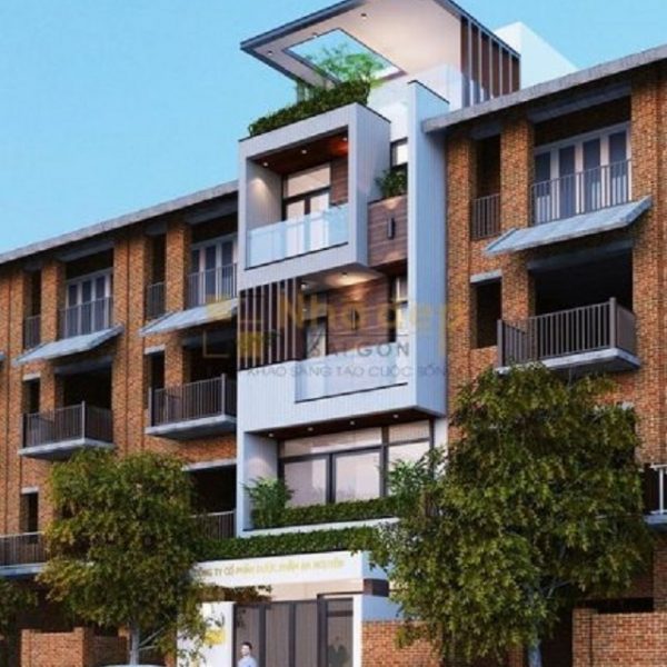 Mẫu nhà 6x8 – Có sân vườn