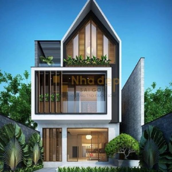 Mẫu nhà 6x8 có gác lửng