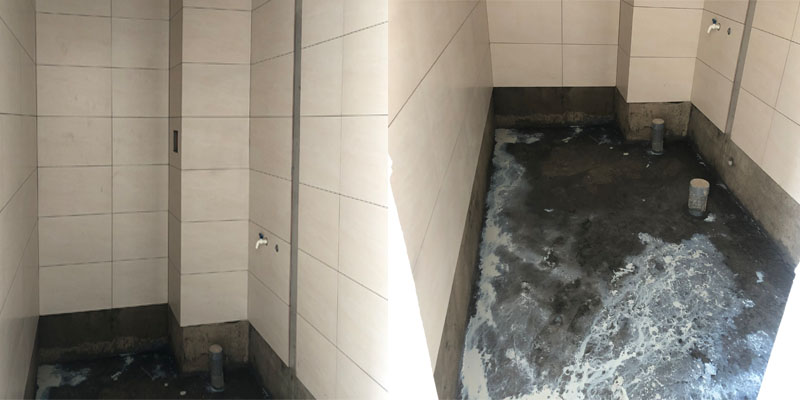 công tác chống thấm vệ sinh