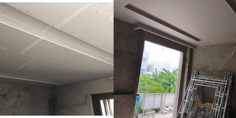 Thi công trần thạch cao theo thiết kế