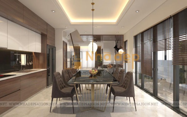 Thi công nhà phố quận Bình Thạnh - Gia đình anh Công