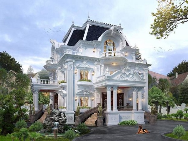 Biệt thự tân cổ điển – Mẫu tham khảo 2