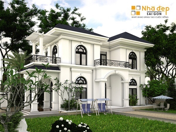 Biệt thự tân cổ điển – Mẫu tham khảo 7