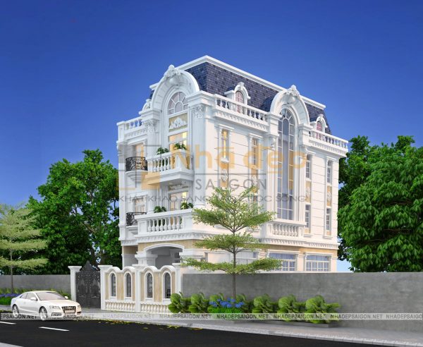 Biệt thự tân cổ điển – Mẫu tham khảo 8