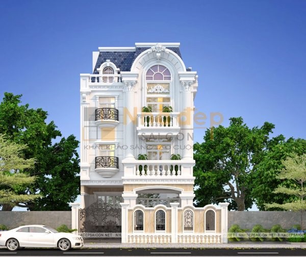 Biệt thự tân cổ điển – Mẫu tham khảo 9