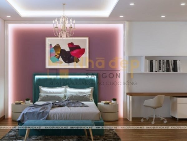 Mẫu 6: nội thất phòng ngủ hiện đại, đơn giản