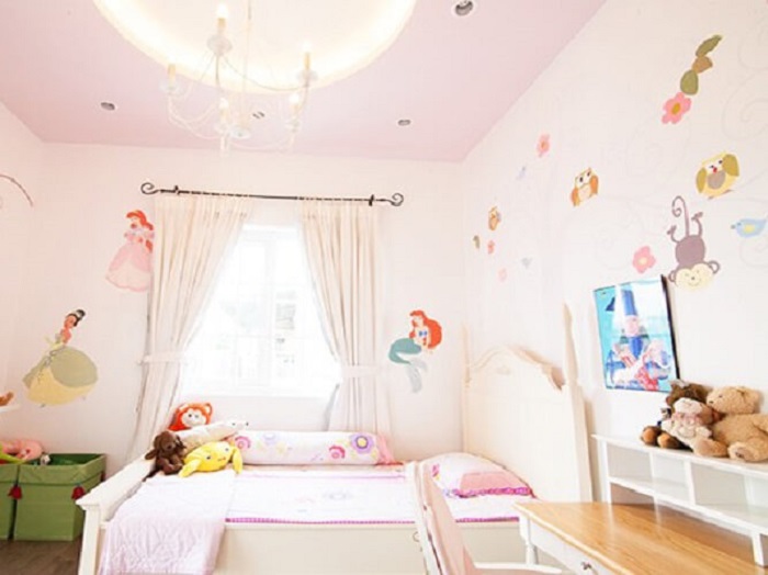 Những thiết kế nội thất màu sắc, sặc sỡ đầy sinh động.