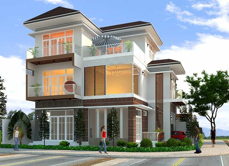 Mẫu thiết kế biệt thự đẹp