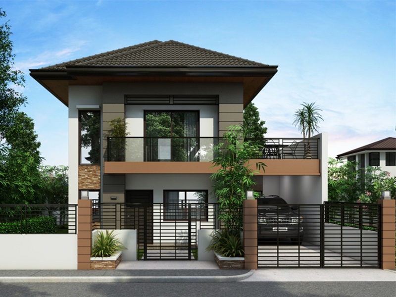 Mẫu thiết kế nhà 2 tầng đẹp