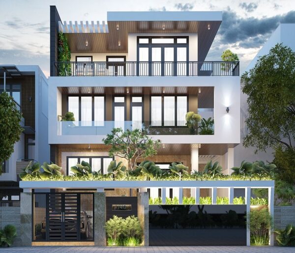 Thiết kế kết hợp không gian xanh