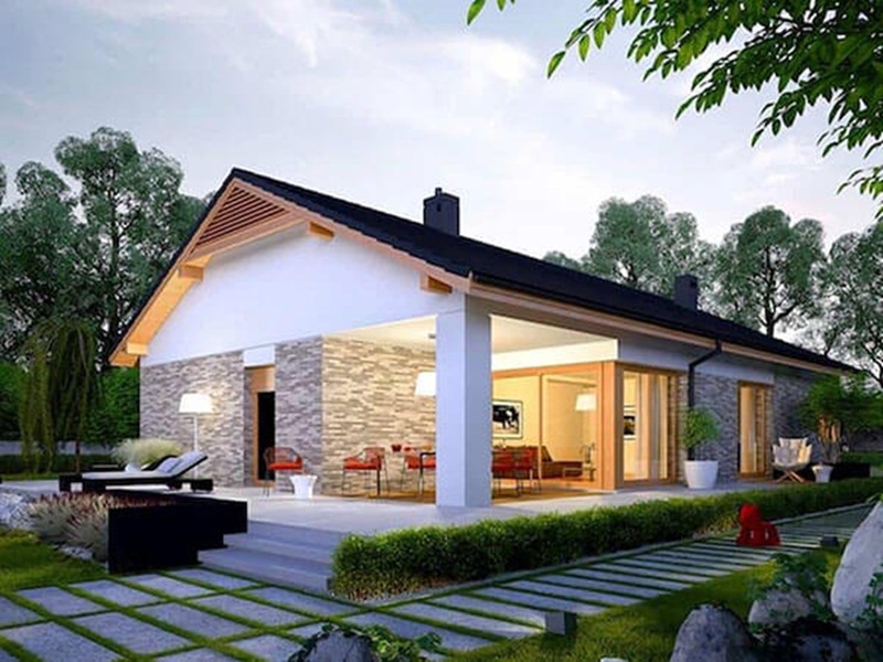 Mẫu 4 nhà vườn đẹp