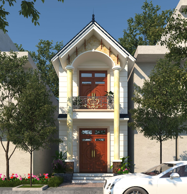 Mẫu thiết kế số 17 – nhỏ gọn, sang trọng