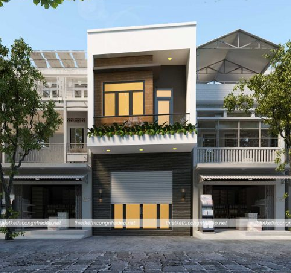 Mẫu thiết kế số 18 – nhỏ gọn, ấn tượng