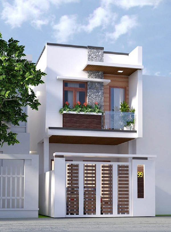 Mẫu thiết kế số 19 – tối giản, sành điệu