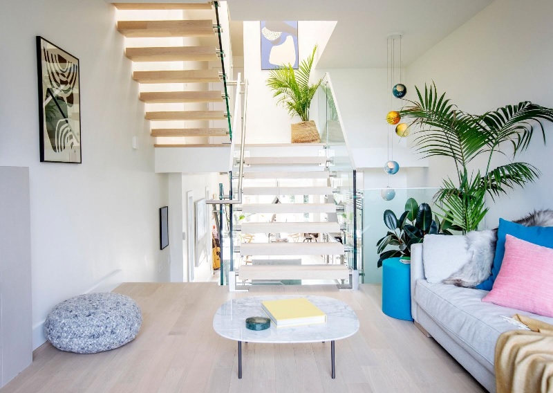Mẫu nhà lệch tầng nhỏ gọn, tiện ích