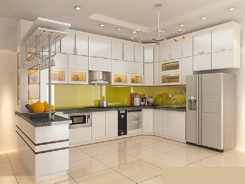 Mẫu nhà bếp nhỏ đẹp đơn giản số 5