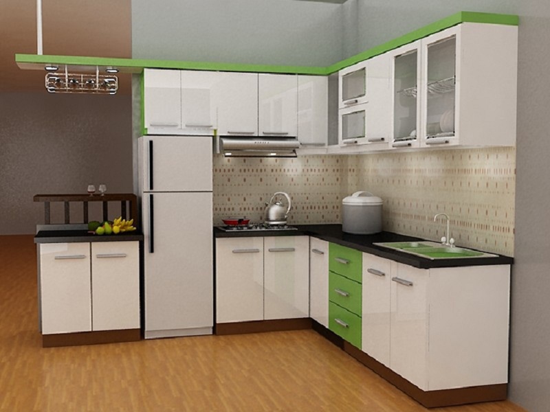 Mẫu nhà bếp nhỏ đẹp đơn giản số 7