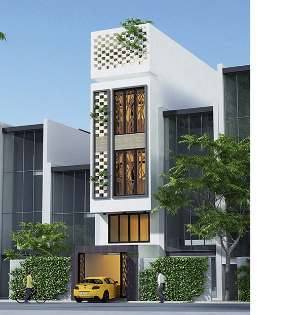 Mẫu thiết kế nhà phố 5m đẹp nhất kiểu 10