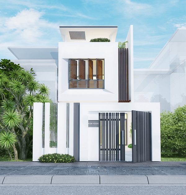 Mẫu thiết kế nhà phố 5m đẹp nhất kiểu 18