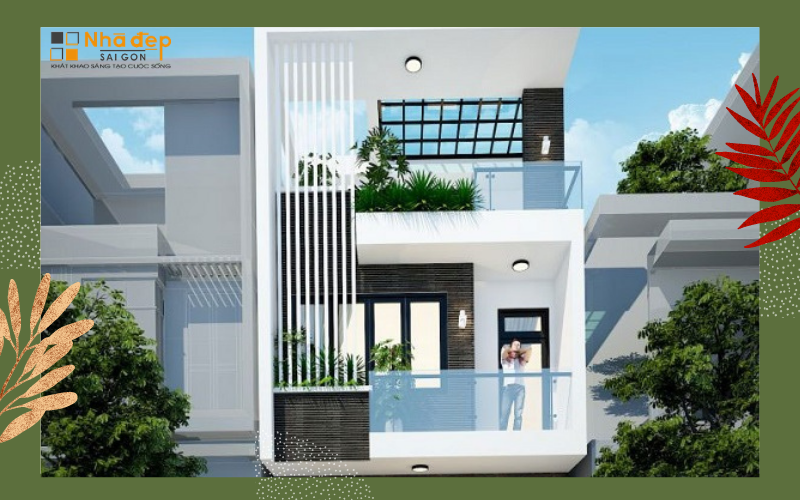 Đây là mẫu biệt thự phố phổ biến nhất hiện nay. Màu sắc và chất liệu tổng thể rất đơn giản, diện tích xây dựng không quá lớn nhưng vẫn tận dụng được tối đa các vị trí như sân trước, sân thượng để tạo nên không gian xanh. Dù diện tích nhỏ những căn biêt thự vẫn hội tụ đủ các tiện nghi hiện đại.