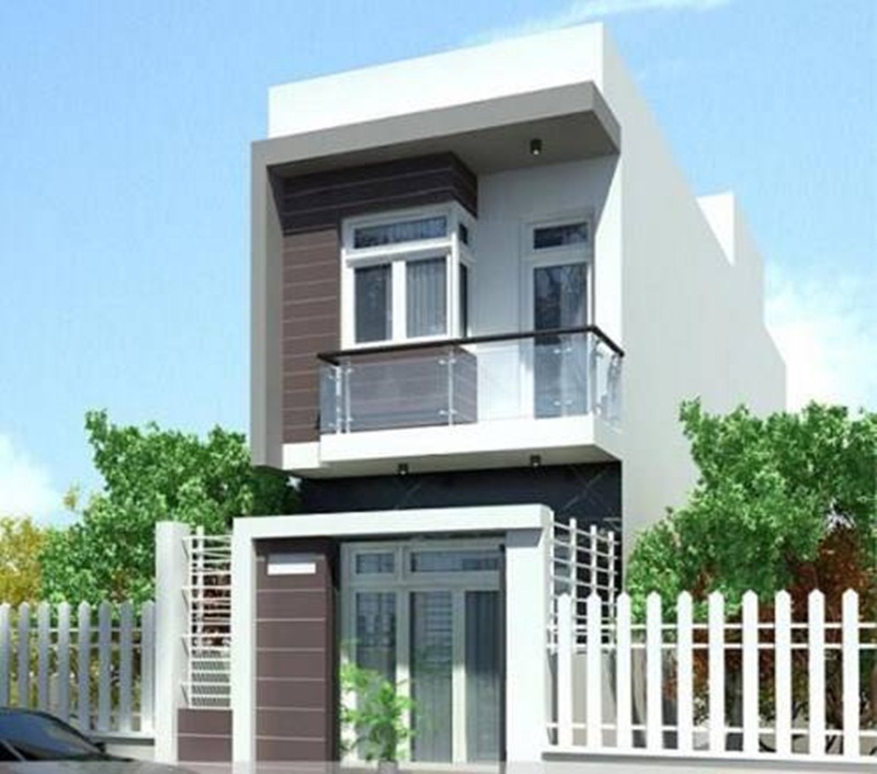 Mặt tiền nhà ống 2 tầng 5m2