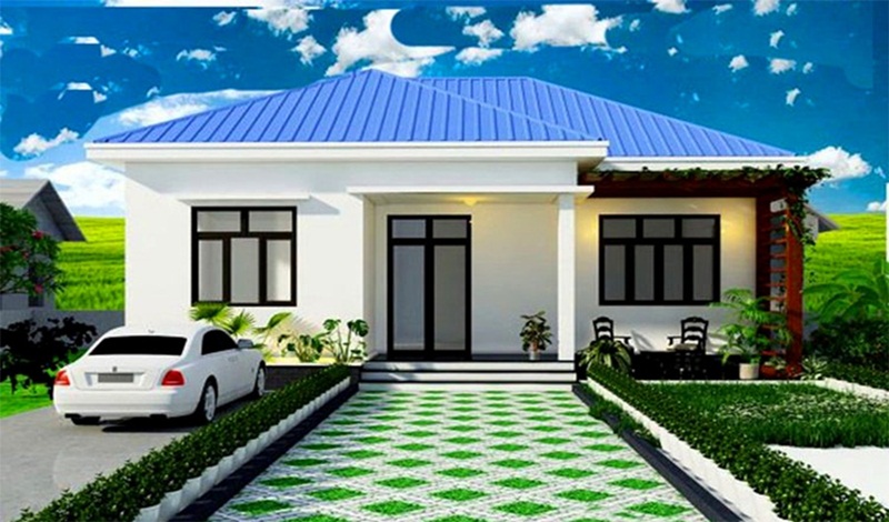 Mẫu nhà ba gian cách tân