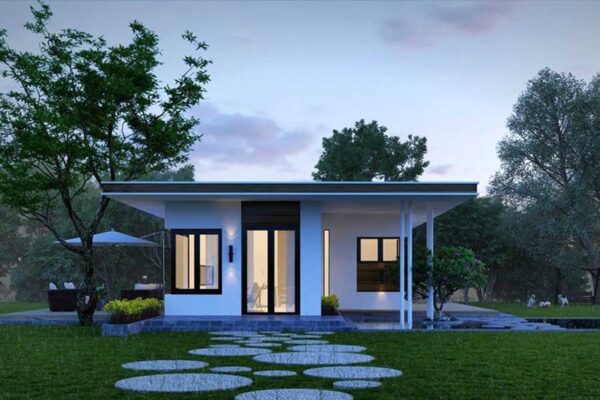 Mẫu nhà cấp 4 kiểu Nhật