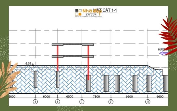 Các giai đoạn thi công semi top down