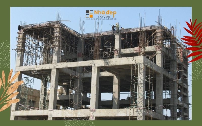 Nhà khung bê tông Nhà khung bê tông