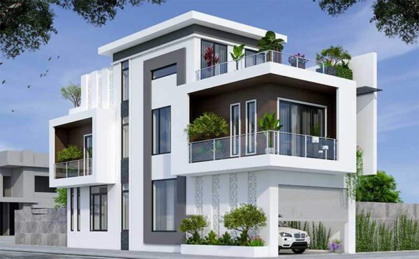 Nhà 2 mặt tiền có giá trị về kinh tế và mặt thẩm mỹ