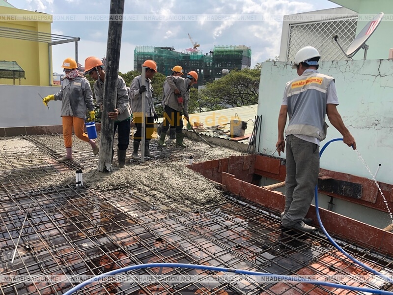 Quy trình thi công xây dựng tại đơn vị Nhà Đẹp Sài Gòn